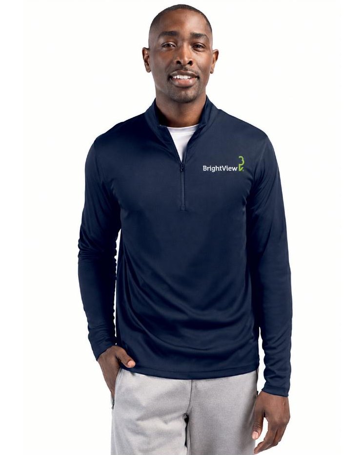 Men’s Clique Spin Solution-dyed Performance Interlock Half Zip