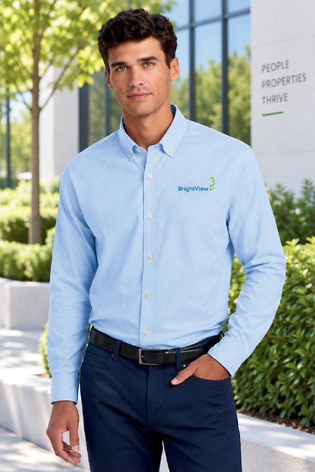 Men’s Mercer+Mettle Long Sleeve Modern Oxford Shirt